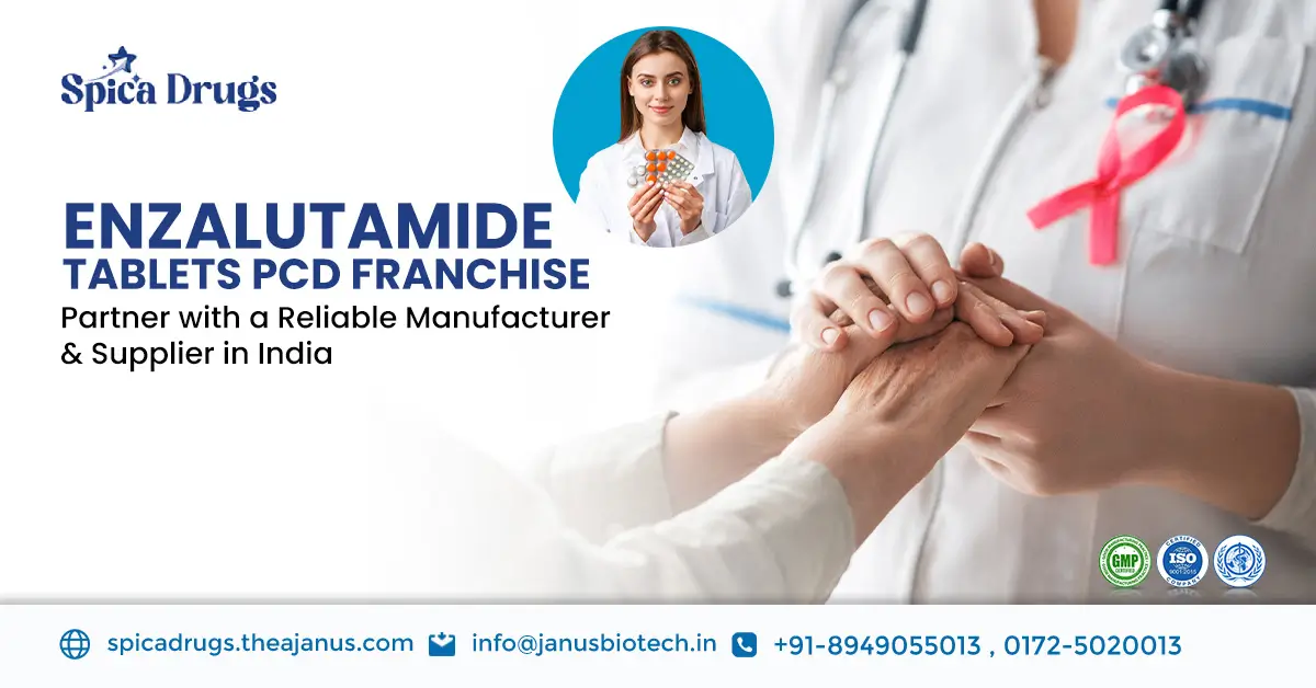 Enzalutamide Tablets PCD Franchise: Partner with a Reliable Manufacturer & Supplier in India | Thea Janus